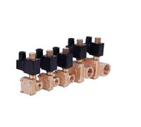 Válvula solenoide de alta presión normalmente abierta de 1/2", 3/4", 1" y 2", 110 V, 220 V, 12 V y 24 V, 0955. Válvulas solenoides de latón de alta calidad.(2",230VAC,NBR-Seal)