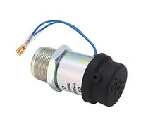 Válvula Solenoide de Apagado de Excavadora, Válvula Solenoide de Apagado de Aleación de Aluminio Sensible Al Peso Ligero DC12V para 30A87 00060