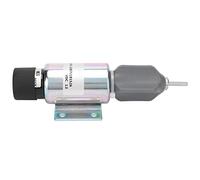 Válvula solenoide de apagado para modelos, accesorios de motor, válvula solenoide de apagado de llama DC12V 2003-12E7U1B1S2A con carcasa de hierro, para la protección del m