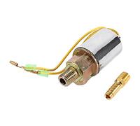Válvula solenoide de bocina de aire, 1 Uds 24 V, válvula solenoide eléctrica de bocina de aire para camión de tren, servicio pesado de 1/4 "
