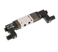 válvula solenoide de centro de presión 5/3 G1/8'' 12V DC 2-10bar/28-140psi YPC