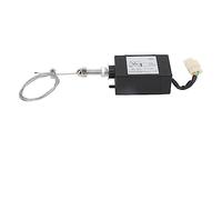 Válvula Solenoide de Cierre de Combustible, Accesorio de Apagado del Motor para Generador Diésel, Construcción de Acero Inoxidable y ABS de Primera Calidad (DC12V)