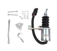 Válvula solenoide de cierre de combustible para Deutz RSV modelo 3932017 SA374212 12V 24V voltaje dual con conector para motores Bosch
