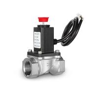 Válvula solenoide de cierre natural 1/2" y 3/4", DN15/DN20, for uso doméstico, CC 9-24 V, 12
