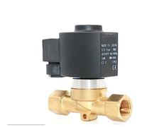 Válvula solenoide de CO2 alta frecuencia 1/2 ", válvula interruptor Control unidireccional latón DN15, agua AC220V