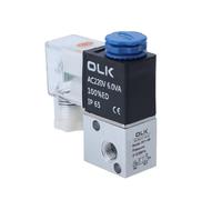 Válvula solenoide de control neumático 3V1-06/08/M5 Válvula de inversión de cilindro de tres vías de dos posiciones (3V1 08, DC12V)