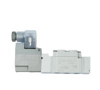 Válvula Solenoide De Control Neumático Tipo SY3120 5DZ M5 SY5120 5DZ 01 SY7120, 5 Puertos, 2 Válvulas Solenoides SY5120-5DZD-01(SY5120-3DZ-01 AC110V)