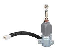 Válvula solenoide de corte 6108-1115030, solenoide de apagado del motor para la excavadora YUCHAI YC85 135, válvula solenoide de corte de 24 V/12 V con alta sensibilidad y gran