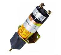 Válvula solenoide de corte de combustible Dispositivo de llama para Kubota DF750 Motor 12V Metal Stop Shut Off Control Part Reemplazo de alto rendimiento