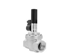 Válvula solenoide de corte emergencia gas, normalmente cerrada, DN25, DN32, DN40 y DN50, conexión comercial, industrial, rosca(DN50 closed 0.1MPa)