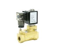 Válvula solenoide de diafragma piloto serie PX, válvulas de baja potencia, válvulas solenoides de alta presión(3 8in,D14511COILS TYPE_BRASS)