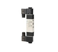 Válvula solenoide de doble bobina del pasajero 4V220-08B 4V230C-08 Sello medio E-P Válvula de inversión de cinco vías de dos posiciones (4V230E-08 DC24V)