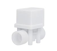 Válvula Solenoide de Entrada de Agua 3 / 4in, Normalmente Cerrada, Electroválvula Eléctrica DC 12V - Alta Durabilidad, Material ABS, Ideal para Calentadores Solares y Sistemas de