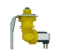 Válvula solenoide de entrada de repuesto para control de agua de máquina de hielo compatible con sistemas de 220 V/240 V 50 Hz/60 Hz 6 W con conector mejorado para minimizar fugas