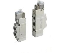 Válvula solenoide de inversión neumática SY7120/SY7220/SY7320-5LZD-02/C8 - Válvula for sistemas de control de gas, 1 unidad(SY7120-5LZD-02)