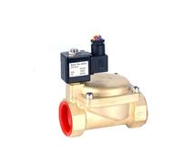 Válvula solenoide de latón 0927 alta presión, 1,6 MPa, normalmente cerrada, 1/4", 3/8", 1/2", 3/4", 1", 1-1/4", 1-1/2", 2", válvula piloto(230VAC-CLOSED,0927200)