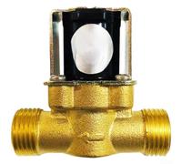 Válvula solenoide de latón para operación de 24 V CC y conexión de tubería de 1/2 pulgada en válvulas de control y actuadores (SEN-SZ21WA)