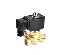 Válvula solenoide de líquido impermeable IP65 de latón DN15, normalmente cerrada y normalmente abierta.(220VAC_NO)