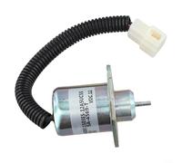 Válvula solenoide de llama, construcción de metal de 12 V para modelos de excavadora, rendimiento de apagado confiable para condiciones duras Profesionales de mantenimiento de equipos