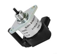 Válvula solenoide de motor diésel de 12 V compatible con Kubota para tractor M6800 M8540 M9540 Sustituye al interruptor de combustible 1C010-60015 1C010-60016
