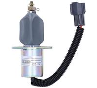 Válvula solenoide de parada de, solenoide de cierre de aceite para R210-5 R60-5 R335-7, repuesto de 12 V 1751ES - 12A3UC12 on alta sensibilidad y carc