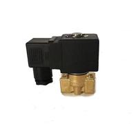 Válvula Solenoide de PU cierre normal, válvula agua latón, arranque presión cero, neumática, G1/4 ", 12V, 24VDC, 2 vías(110V-D13011-PU-M02,1.5mm 20bar)