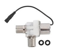 Válvula solenoide de pulso de agua de plástico Acero inoxidable DC 6V Control eléctrico para riego de jardín sanitario