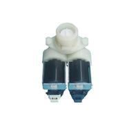 Válvula Solenoide De Repuesto De 2 Imanes For Lavadora De Tambor, Entrada De 1 Vía Y Salida De 2 Vías, Compatible Con Lavadoras JINLING, MEILING Y BEKO.