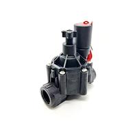 Válvula solenoide de riego 3/4", 1", 1-1/4", 1-1/2" y 2" con ajuste caudal for agrícola, paisajístico jardines(DC LATCHING(9-20V)-CLOSED,1.25 Inch)