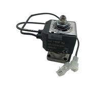 Válvula solenoide del cabezal de preparación, bobina del cuerpo, accesorios de drenaje, válvula solenoide YB09 de 9 W, compatible con Expobar, piezas de cafetera(Beige)