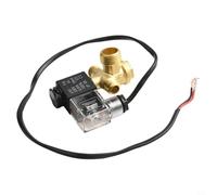 Válvula solenoide del compresor de aire y conjunto de válvula de retención, diseñado para un funcionamiento silencioso y una gestión eficaz del flujo de aire en sistemas neumáticos (C)