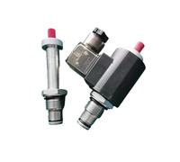 Válvula solenoide DHF10-220 Válvula de cartucho roscado SV10-20 Válvula de descarga de alivio de presión Unidad de potencia Accesorio de estación hidráulica(DC12V)