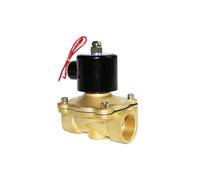 Válvula solenoide DN25 G1 de 12 V, 24 V y 220 V, cuerpo de cobre, bobina de cobre, aceite, neumática, agua, aceite, helio.(12v)