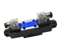 Válvula solenoide DSG-02-3C60-DL, control direccional, 24 V CC, 220 V CA(220V)