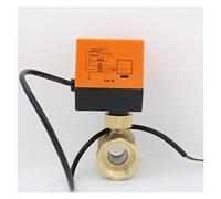 Válvula Solenoide, El actuador eléctrico de bola de latón de la válvula fría y agua caliente/vapor de agua/calor de gas de 2 maneras de latón motorizado Válvula de bola DN15 - DN32,Construcción S