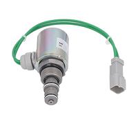 Válvula solenoide eléctrica de 24 V 1528340, repuesto para excavadora Caterpillar 825C, 826C y 826G, válvula solenoide de acero de aleación con acabado brillante y rendimiento esta