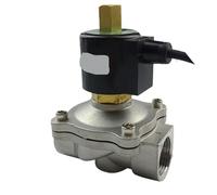 Válvula solenoide eléctrica de acero inoxidable 304 de 1/2", 3/4" y 1", normalmente abierta(3/4",AC110V)