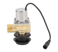 Válvula solenoide eléctrica de acero inoxidable G1/2 G3/8 para control de agua mediante interruptor automático.