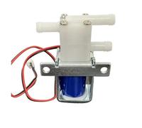 Válvula solenoide eléctrica de tres vías y dos posiciones de 6 V CC/12 V/24 V N/ON/C Válvula electromagnética for agua y alcohol Prevención de corrosión(24V)