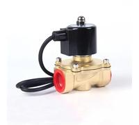 Válvula solenoide eléctrica impermeable de 1/10.2 cm 3/20.3 cm 1/5.1 cm 3/10.2 cm 2.5 cm DN8/10/15/20/25/50 normalmente cerrada para agua, aceite y aire (DC12V, DN25)