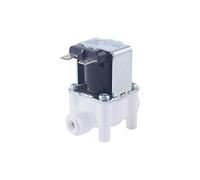 Válvula Solenoide Eléctrica Magnética DC 12V Interruptor de Flujo Entrada Aire Agua 1/4 Quot; Dispensador magnético lavadora 24V 220V 1 Uds(DC 12V)