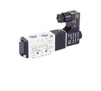 Válvula solenoide eléctrica neumática 4V210-08 4V310-10 4V410-15 Válvula magnética de control direccional de 24 V y 220 V(4V130C-M5,DC24V)