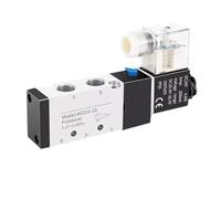 Válvula Solenoide eléctrica neumática 4V210, válvula solenoide de aire de Control de 5 vías y 2 posiciones 4V110-06 4V210-08 4V310-10 4V410-15(PC 4V410-15 8mm,AC220V)