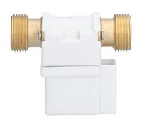 Válvula Solenoide Eléctrica Normalmente Cerrada de 3/4 Pulgada con Función de No Retorno, Válvula de Suministro de Agua de Plástico ABS y Latón para Calentadores de Agua Solares,