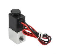 Válvula solenoide eléctrica NPT de 1/4, 12V DC, diseño normalmente cerrado para una gestión eficiente del agua y del aceite