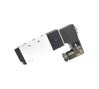 Válvula Solenoide Electrónica Neumática De 2 Posiciones Y 5 Vías 4V110-06 Con Conector Neumático, 12 V CC, 24 V CA, 220 V CA, 110 V CA, 36 V CA.(With 6mm fittings,DC24V)