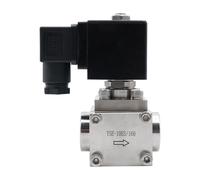 Válvula solenoide Electroválvula de lavado de alta presión de acero inoxidable 304, 0-300 bar, 1/4"-1", normalmente cerrada Válvula(YSE-020ES,NPT_AC 220V_NORMALLY OPEN)
