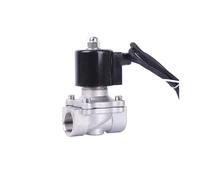 Válvula Solenoide, Electroválvula subacuática normalmente cerrada de 3/4” 220 12v 110 Acero inoxidable NPT BSP(2A-20B VITON,NPT_220)