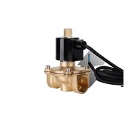 Válvula solenoide for fuente subacuática de 1" normalmente abierta, de latón, IP68, impermeable, DN25, control eléctrico, CA/CC 12 V, 24 V, 220 V(VITON-SEAL_24VDC_NORMALLY OPEN)