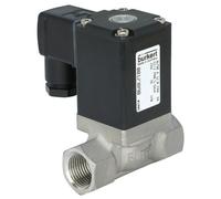 Válvula Solenoide G1/2'' NC Acero Inoxidable NBR 0-16bar/232psi 24VAC/DC Vacío Antigolpe De Ariete Oxígeno Libre De Grasa/Aceite 0290 24951